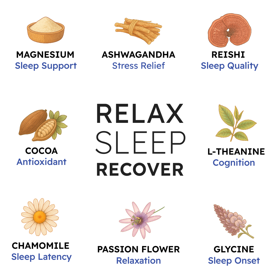 Brainoa Sleep Premium Magnesium Cocoa